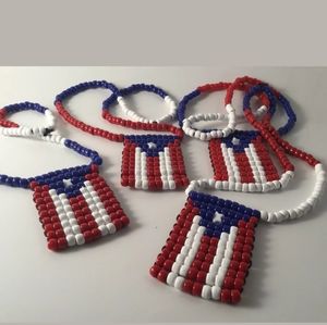 COPY - Puerto Rico beaded necklace